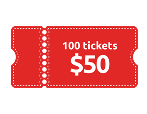 100 for $50